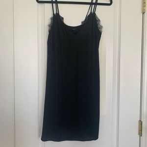 Kendall&Kylie Black Slip Dress